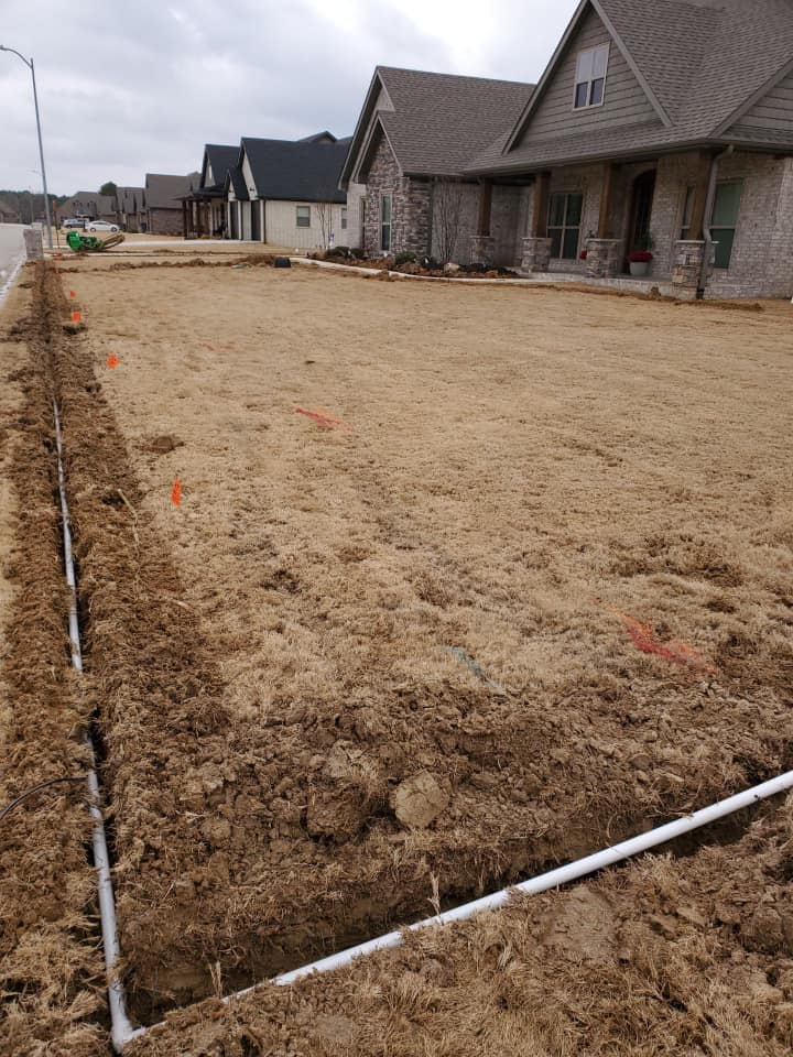 drainage pipe around home